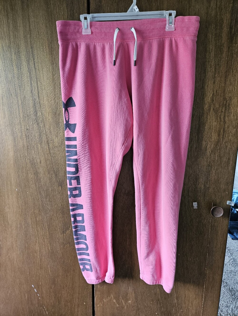 Under Armour Pink Boyfriend Sweatpants Joggers - Large From Buckle